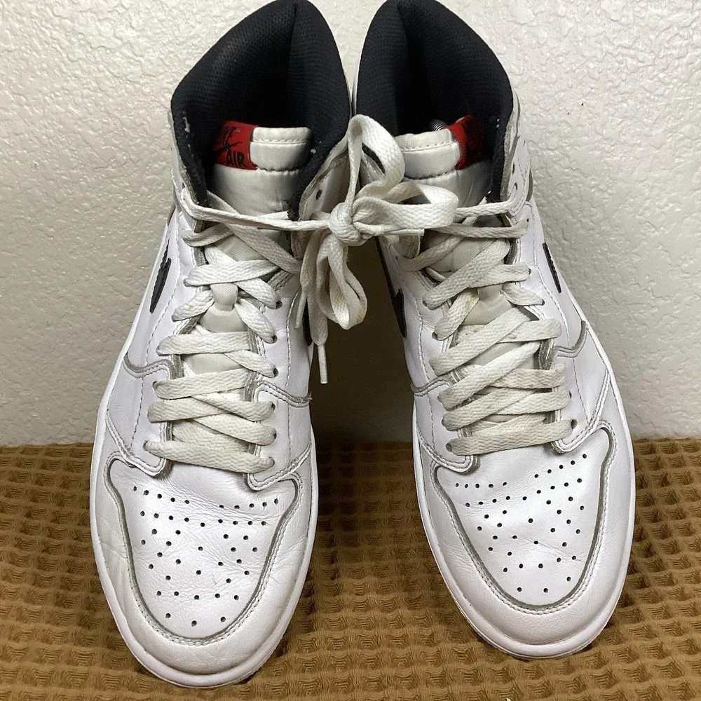 Nike Air Jordan 1 Retro High OG Mens Sz 9 Yin Yang White Black 2016 555088-102